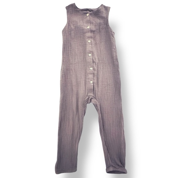 H&M | Cotton Muslin Romper Suit (2-3 yrs) 🩶 - Picture 1 of 4